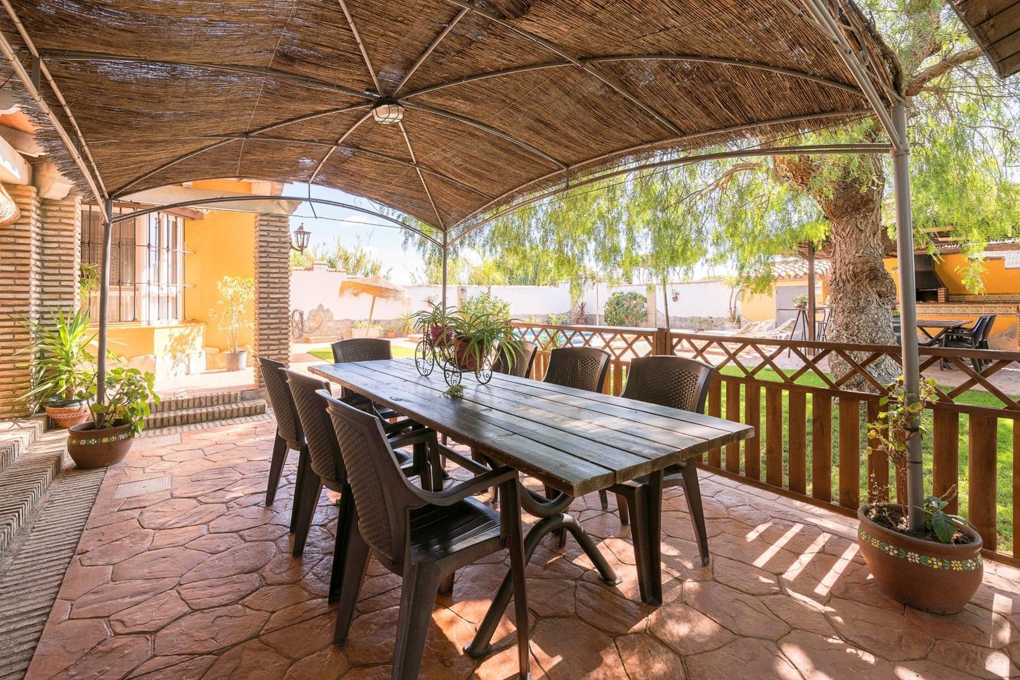 Villa La Redondela à Chiclana de la Frontera Extérieur photo