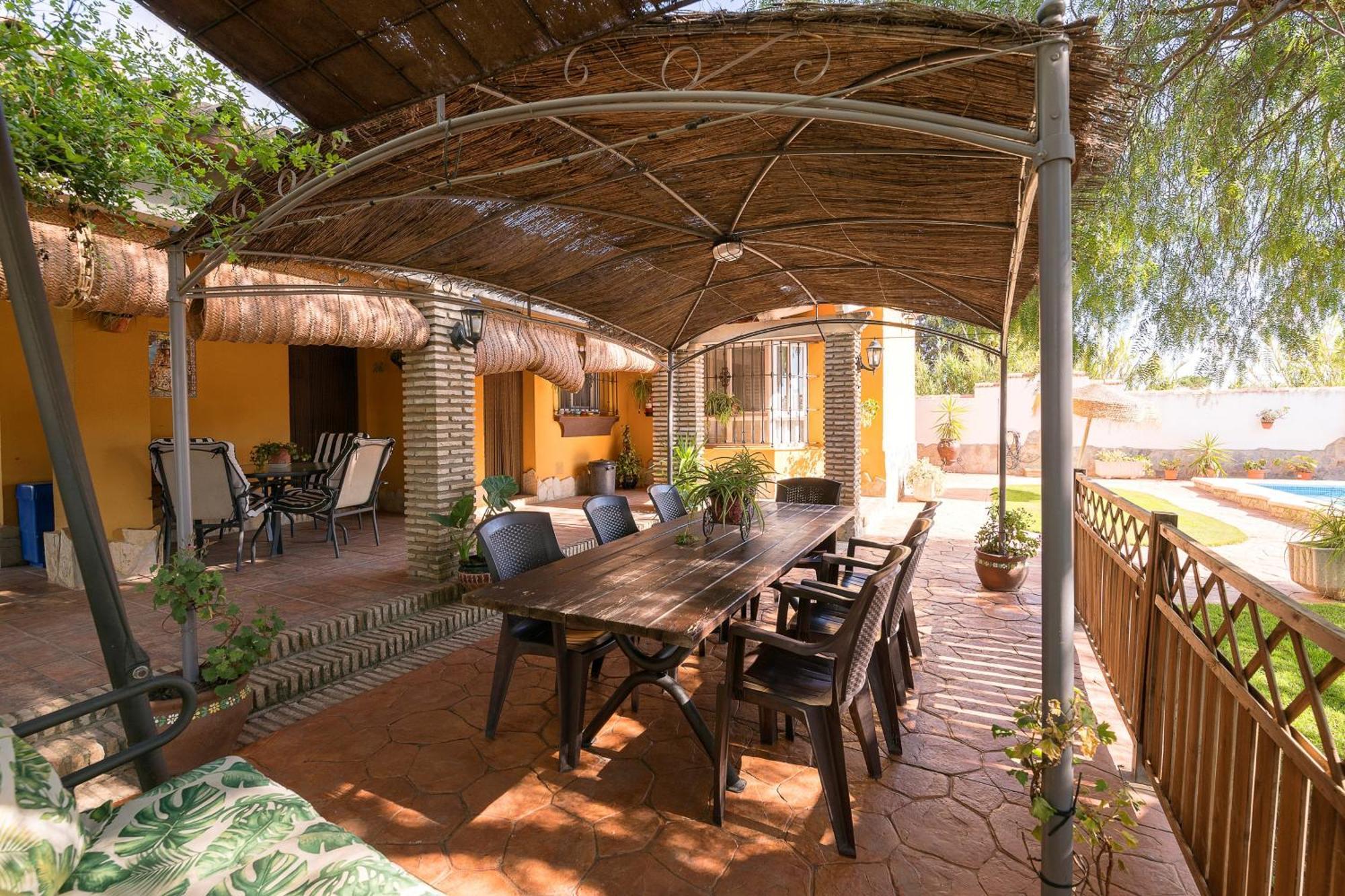 Villa La Redondela à Chiclana de la Frontera Extérieur photo